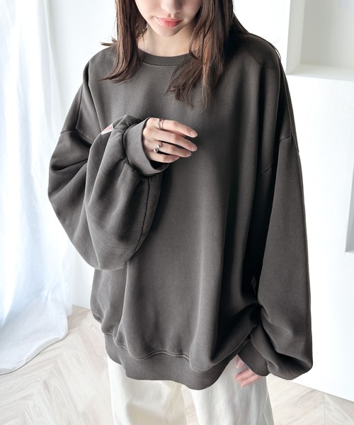 セール】《Javaジャバコラボ》こなれた古着感が◎2way前後ピグメント