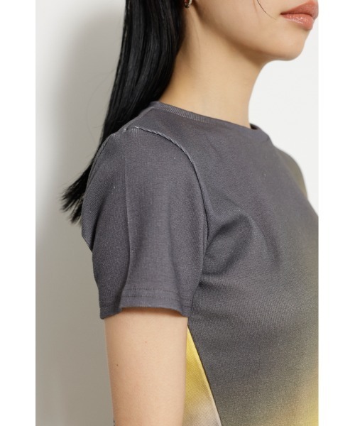 LAGUA GEM(ラグアジェム)の「COLOR PALETTE トップス(Tシャツ/カットソー・レディース・グリーン/ブルー/チャコールグレー・FREE)」の19枚目の写真