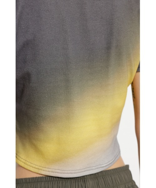 LAGUA GEM(ラグアジェム)の「COLOR PALETTE トップス(Tシャツ/カットソー・レディース・グリーン/ブルー/チャコールグレー・FREE)」の7枚目の写真