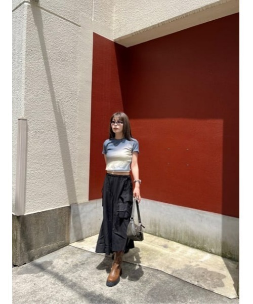 LAGUA GEM(ラグアジェム)の「COLOR PALETTE トップス(Tシャツ/カットソー・レディース・グリーン/ブルー/チャコールグレー・FREE)」の21枚目の写真