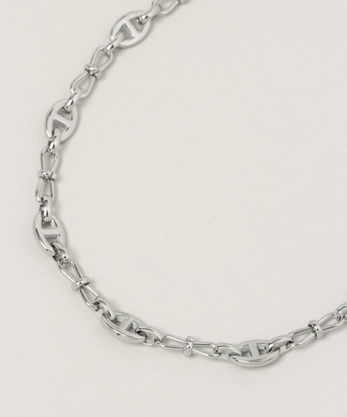 RAGEBLUE（レイジブルー）の「デザインコンビネーションネックレス（ネックレス・メンズ・その他1/ホワイト・FREE）」の6枚目の写真