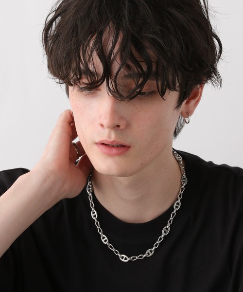 RAGEBLUE（レイジブルー）の「デザインコンビネーションネックレス（ネックレス・メンズ・その他1/ホワイト・FREE）」の11枚目の写真