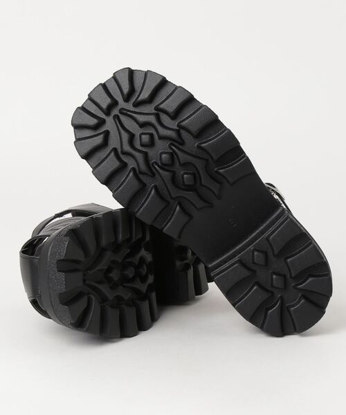 MAISON BREEZE(メゾンブリーズ)の「【MAISON BREEZE】BONVOYAGE 厚底グルカサンダル HRS(サンダル・レディース・ホワイト/ブラック・L/M/LL/S)」の4枚目の写真