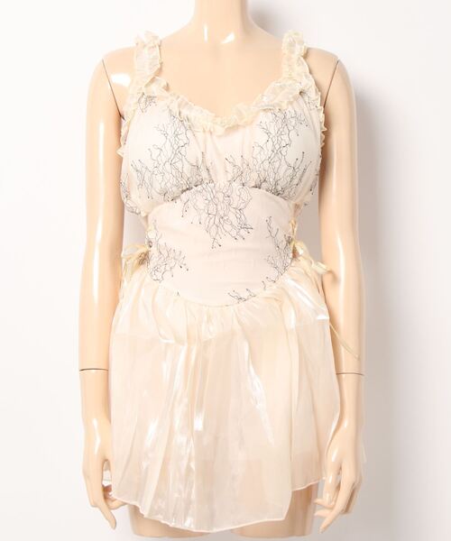 Dita(ディータ)の「チュールスカートワンピースビキニ 水着(水着・レディース・ブラック/ホワイト・M/L)」の13枚目の写真