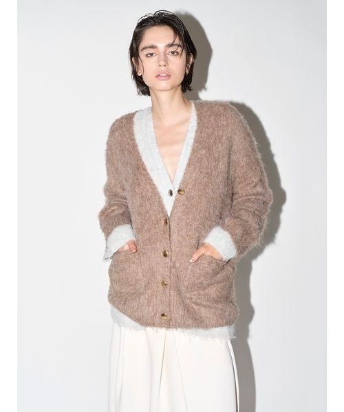 styling/（スタイリング）の「シャギーニットカーディガン