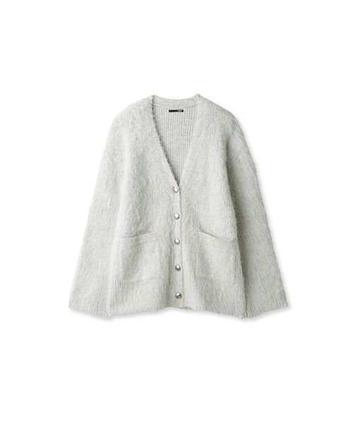 styling/ - styling スタイリング コクーンニットカーディガン ポップコーン2WAYニット(ニット/カーディガン)｜トップス