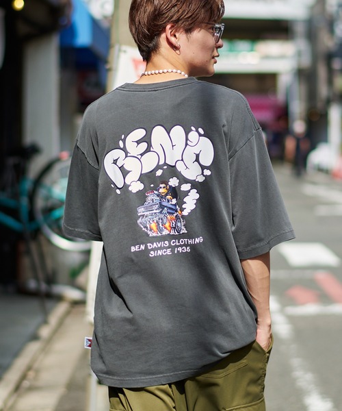 SPINNS（スピンズ）の「【BEN DAVIS/ベンデイビス】バックプリントT