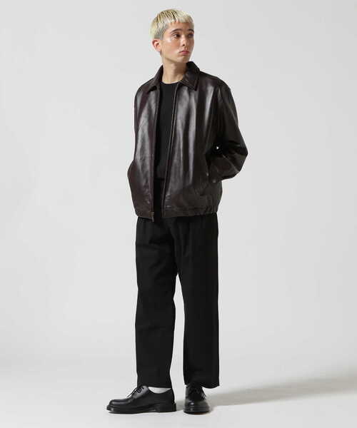 AVIREX（アヴィレックス）の「TWO TACK PANTS / ツータック パンツ / AVIREX / アヴィレックス（チノパンツ・メンズ・ブラック/オリーブ系/カーキ・M/L/XL/2XL）」の4枚目の写真