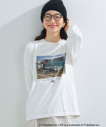 Ray BEAMS | GOOD ROCK SPEED × Ray BEAMS / 別注 LIFE ロングスリーブ Tシャツ(Tシャツ/カットソー)
