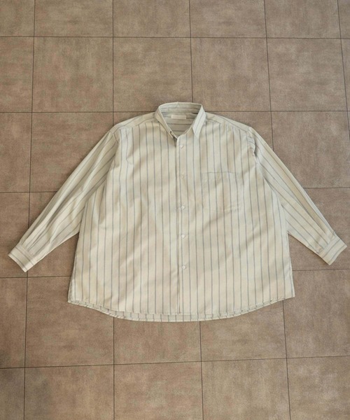 SENSE OF PLACE by URBAN RESEARCH(センスオブプレイスバイアーバンリサーチ)の「ストライプエクストラルーズシャツA(シャツ/ブラウス・メンズ・その他2/その他3/その他1・LARGE/MEDIUM)」の20枚目の写真