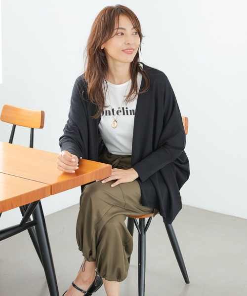 Elura（エルーラ）の「大人キレイめカーゴパンツ（カーゴパンツ・レディース・カーキ/ライトベージュ/ブラウン・MEDIUM/LARGE/SMALL）」の5枚目の写真