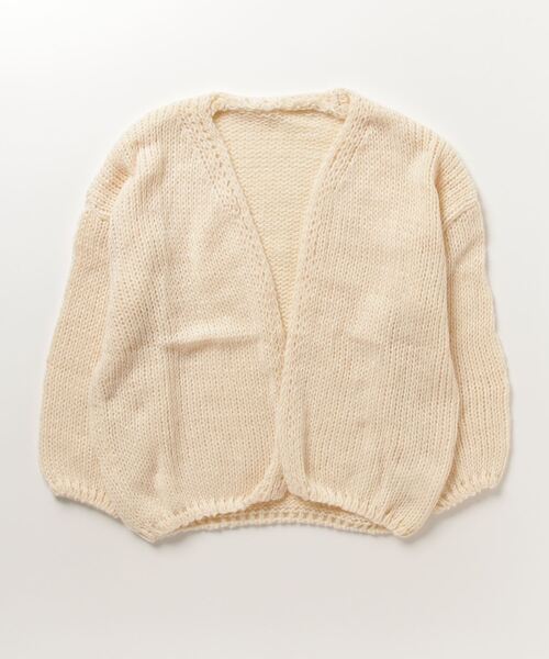 SEN TOKYO(セントーキョー)の「ざっくりと羽織れる。長袖ニットセーターカーディガン(カーディガン/ボレロ・レディース・ピンク/アイボリー/ブルー・FREE)」の21枚目の写真