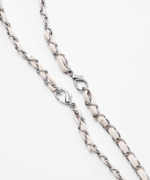 WEGO（ウィゴー）の「WEGO/リボン付き巾着ショルダー（ショルダーバッグ・レディース・オフホワイト/ブラック/シルバー・FREE）」の12枚目の写真