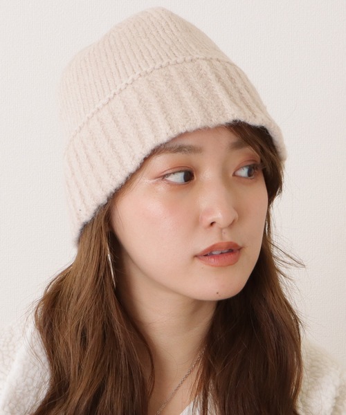 試着のみ✨シーエフシーエル✨メッシュ✨ニット✨バケットハット