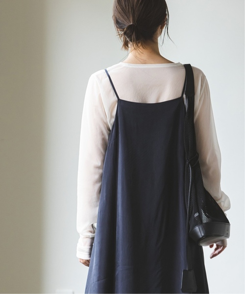 Noble（ノーブル）の「《追加》シフォンジャージプルオーバー 2（Tシャツ/カットソー・レディース・ホワイト/ベージュ/ブラック・FREE）」の7枚目の写真