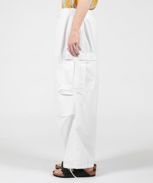 CELLAR DOOR（セラドール）の「Cellar Door コットン 5ポケット カーゴパンツ（カーゴパンツ・メンズ・ホワイト/イエロー・FREE）」の5枚目の写真