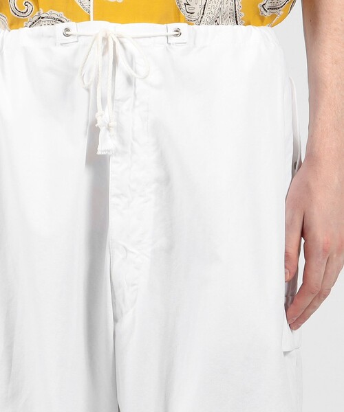 CELLAR DOOR（セラドール）の「Cellar Door コットン 5ポケット カーゴパンツ（カーゴパンツ・メンズ・ホワイト/イエロー・FREE）」の7枚目の写真