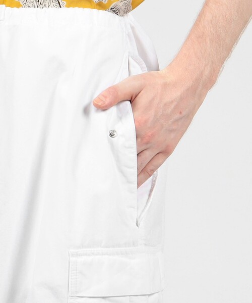 CELLAR DOOR（セラドール）の「Cellar Door コットン 5ポケット カーゴパンツ（カーゴパンツ・メンズ・ホワイト/イエロー・FREE）」の9枚目の写真