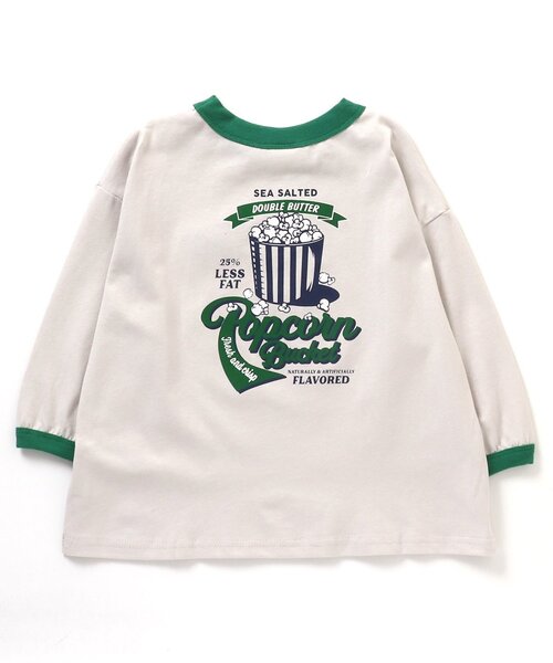 オブリ　ポップコーンTシャツ ポップコーンTシャツ/ホワイト | TOPS | OBLI