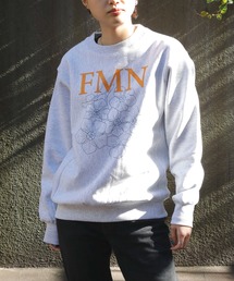 フラワーロゴスウェット FMN-22AW-SW-002