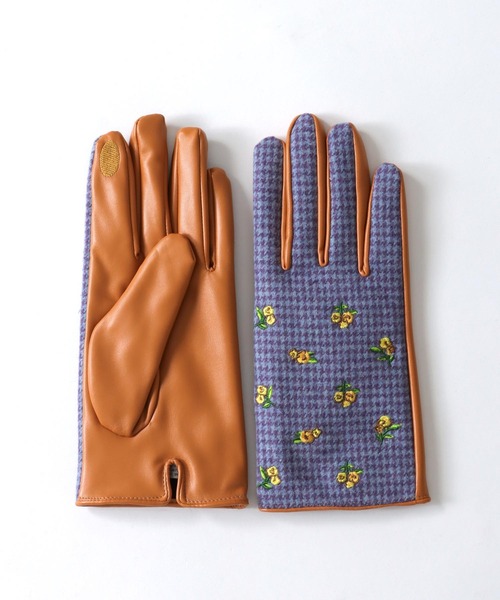 Three Four Time（ｽﾘｰﾌｫｰﾀｲﾑ）の「モチーフ刺繍グローブ（手袋）」 - WEAR