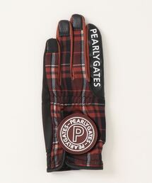 PEARLY GATES（パーリーゲイツ）の「【PEARLY GATES】吸湿発熱 合皮グローブ ＜CHECKシリーズ＞ (左手用) (UNISEX)（ゴルフグッズ）」