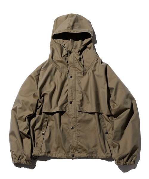 BEAMS PLUS(ビームスプラス)の「BEAMS PLUS / コットン シルク シャンブレー クルーザー ジャケット(ブルゾン・メンズ・ベージュ/オリーブ・S/M/L/XL)」の2枚目の写真