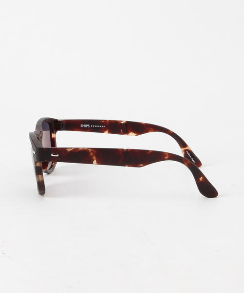 SHIPS(シップス)の「SCO: SHIPS eyewear (シップス アイウェア) フォールディング サングラス(サングラス・メンズ・ネイビー/ブラウン/ブラック・ONE SIZE)」の4枚目の写真