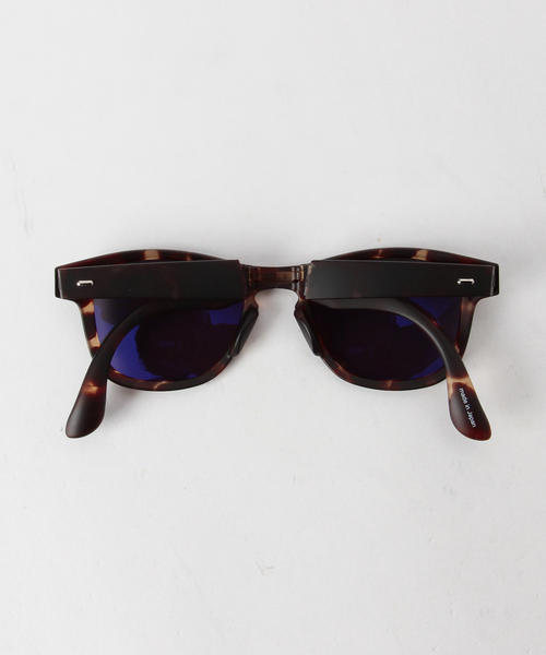 SHIPS(シップス)の「SCO: SHIPS eyewear (シップス アイウェア) フォールディング サングラス(サングラス・メンズ・ネイビー/ブラウン/ブラック・ONE SIZE)」の6枚目の写真