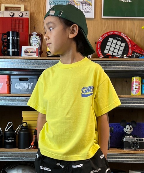 APPLE GRVY Tシャツ（Tシャツ/カットソー）｜GROOVY COLORS（グルービーカラーズ）