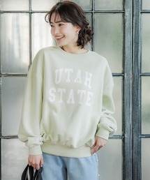 【WEB限定セール】裏起毛カレッジアソートプリントスウェット