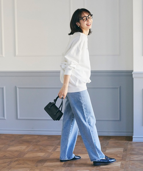 coca（coca）（コカ）の「【WEB限定セール】裏起毛カレッジアソートプリントスウェット（スウェット・レディース・A/B/C/D/E/F・M/L）」の19枚目の写真