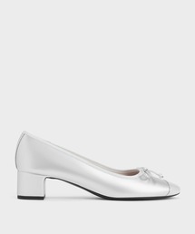 チャールズアンドキース シルバー ハイヒール パンプス パンプス(レディース) - シルバー | CHARLES & KEITH