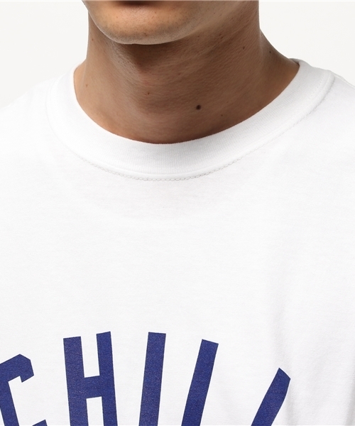 MYE-DO'（マイ・ドゥ）の「GD Tシャツ ”CHILL WAVE”（Tシャツ/カットソー・メンズ・ホワイト/ネイビー/ワイン/ブラック/グリーン/ブラウン・LARGE/MEDIUM/SMALL）」の12枚目の写真