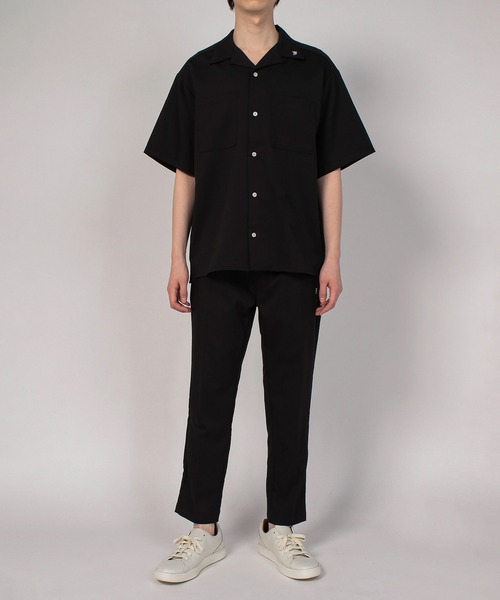 FLEX(フレックス)の「【FLEX】Open collared shirt / オープンカラーシャツ(シャツ/ブラウス・メンズ・ベージュ/ブラック・MEDIUM/LARGE)」の11枚目の写真
