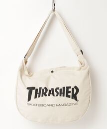 THRASHER | THRASHER ロゴプリントニュースペーパーバッグ(ショルダーバッグ)