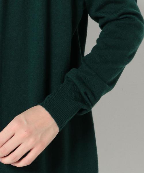 Another Edition（アナザーエディション）の「インナーレースロングカーディガン/AEBC ｲﾝﾅｰﾚｰｽﾛﾝｸﾞCGN◆（カーディガン/ボレロ・レディース・ベージュ/ケリー/ネイビー・ﾌﾘ-）」の5枚目の写真