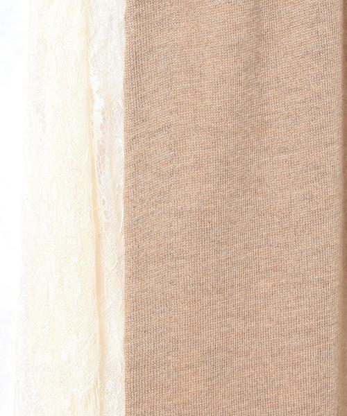 Another Edition（アナザーエディション）の「インナーレースロングカーディガン/AEBC ｲﾝﾅｰﾚｰｽﾛﾝｸﾞCGN◆（カーディガン/ボレロ・レディース・ベージュ/ケリー/ネイビー・ﾌﾘ-）」の18枚目の写真