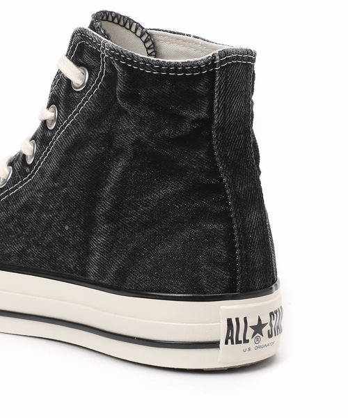 CONVERSE（コンバース）の「【CONVERSE/コンバース】ALLSTAR US AGEDDENIM HI：ハイカットスニーカー（スニーカー・レディース・ブラック・24.5cm/24cm/25cm/23.5cm/23cm）」の14枚目の写真