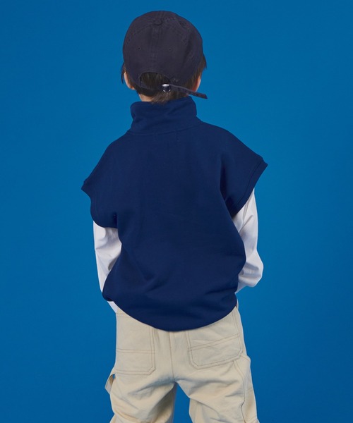 PAIRMANON STREET】裏毛 ハーフジップ ベスト（ベスト）｜PAIRMANON