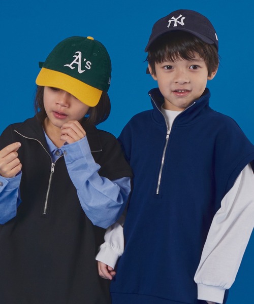 PAIRMANON STREET】裏毛 ハーフジップ ベスト（ベスト）｜PAIRMANON