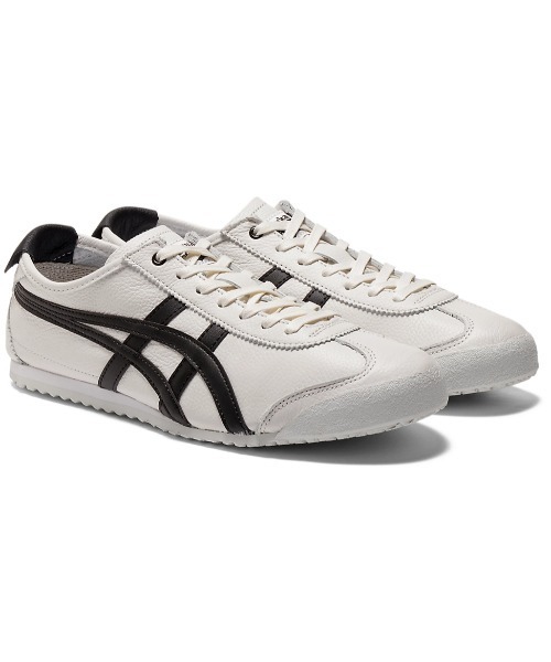 Onitsuka Tiger（オニツカタイガー）の「MEXICO 66 / メキシコ 66（スニーカー・レディース・ホワイト×ブラック・23/24/25/26/27/28/25.5/26.5/27.5/22.5/24.5/23.5/28.5/29）」の4枚目の写真