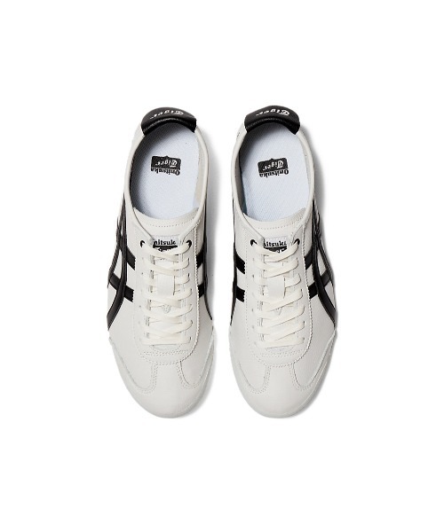 Onitsuka Tiger（オニツカタイガー）の「MEXICO 66 / メキシコ 66（スニーカー・レディース・ホワイト×ブラック・23/24/25/26/27/28/25.5/26.5/27.5/22.5/24.5/23.5/28.5/29）」の8枚目の写真