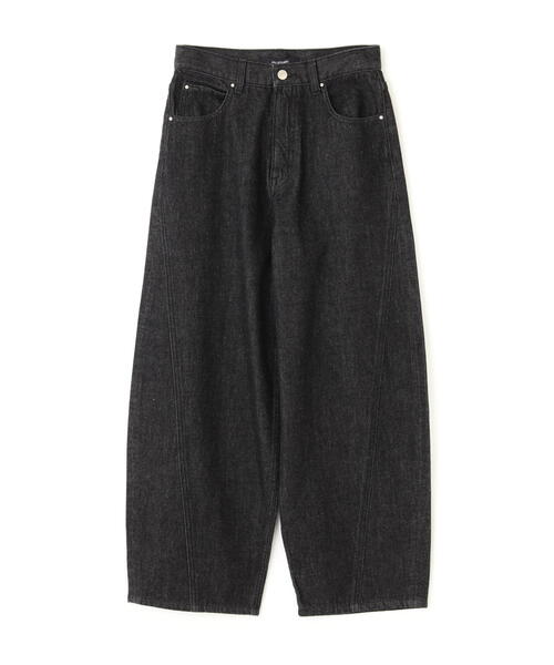 JILL STUART(ジルスチュアート)の「◆カーブデニムパンツ(デニムパンツ・レディース・ブルー/ブラック・2/4)」の3枚目の写真