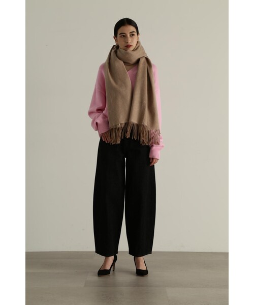 JILL STUART(ジルスチュアート)の「◆カーブデニムパンツ(デニムパンツ・レディース・ブルー/ブラック・2/4)」の9枚目の写真