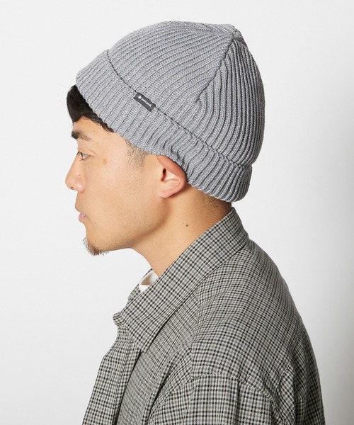 Snow Peak(スノーピーク)の「Pe/Co Knit Cap(ニットキャップ/ビーニー・メンズ・ブラック/グレー/マスタード/ベージュ・ONE SIZE)」の12枚目の写真