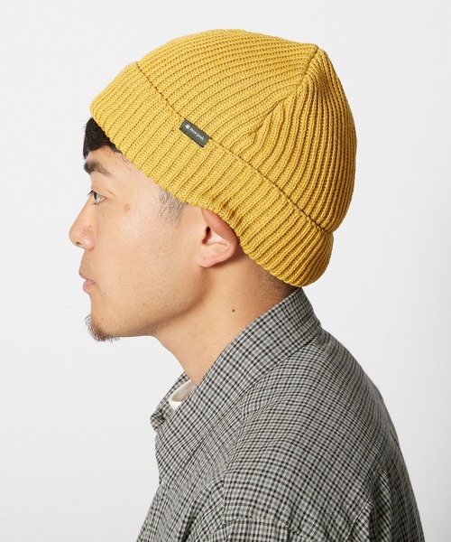 Snow Peak(スノーピーク)の「Pe/Co Knit Cap(ニットキャップ/ビーニー・メンズ・ブラック/グレー/マスタード/ベージュ・ONE SIZE)」の17枚目の写真