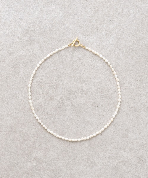 BEARDSLEY（ビアズリー）の「3WAY淡水パールネックレス（ネックレス・レディース・ゴールド・FREE）」の3枚目の写真