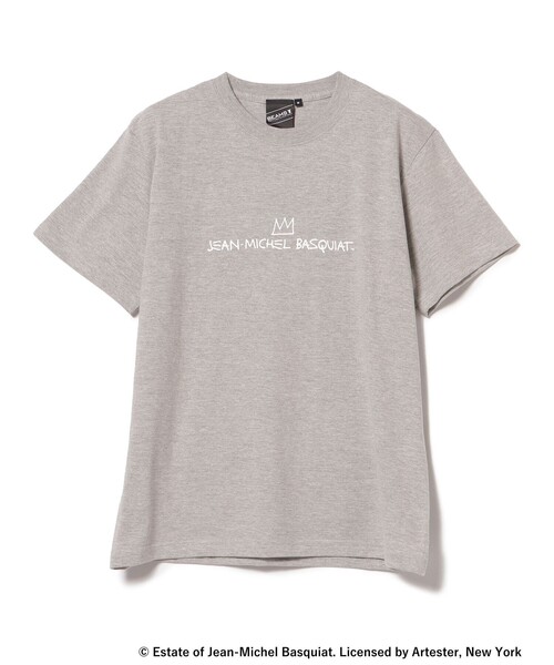 BEAMS T(ビームスティー)の「BEAMS T / BASQUIAT T-SHIRT①(Tシャツ/カットソー・メンズ・オリーブ/グレー・XL/L/M/S)」の2枚目の写真
