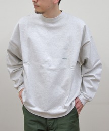 GYMPHLEX（ジムフレックス）の「GYMPHLEX/ジムフレックス　クルーネックロングスリーブTEE　CREWNECK LONGSLEEVE TEE　GY-C0102 HWJ（Tシャツ/カットソー）」